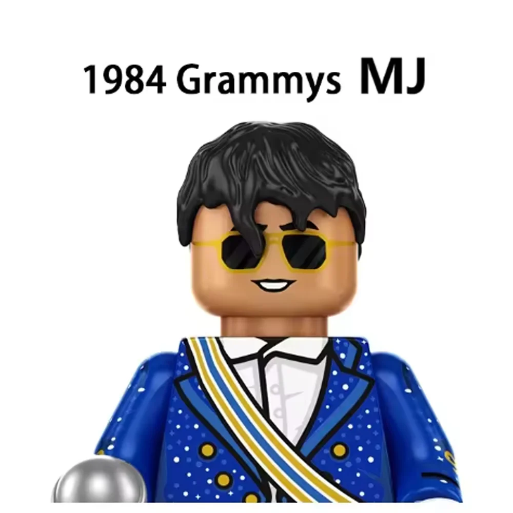 Конструктор MJ: Мини-фигурки Майкла Джексона, аниме-модели для косплея, многосуставные украшения, подарки для фанатов, аксессуары на Хэллоуин (art.: 3920dbeff2043) - 3920dbeff2043