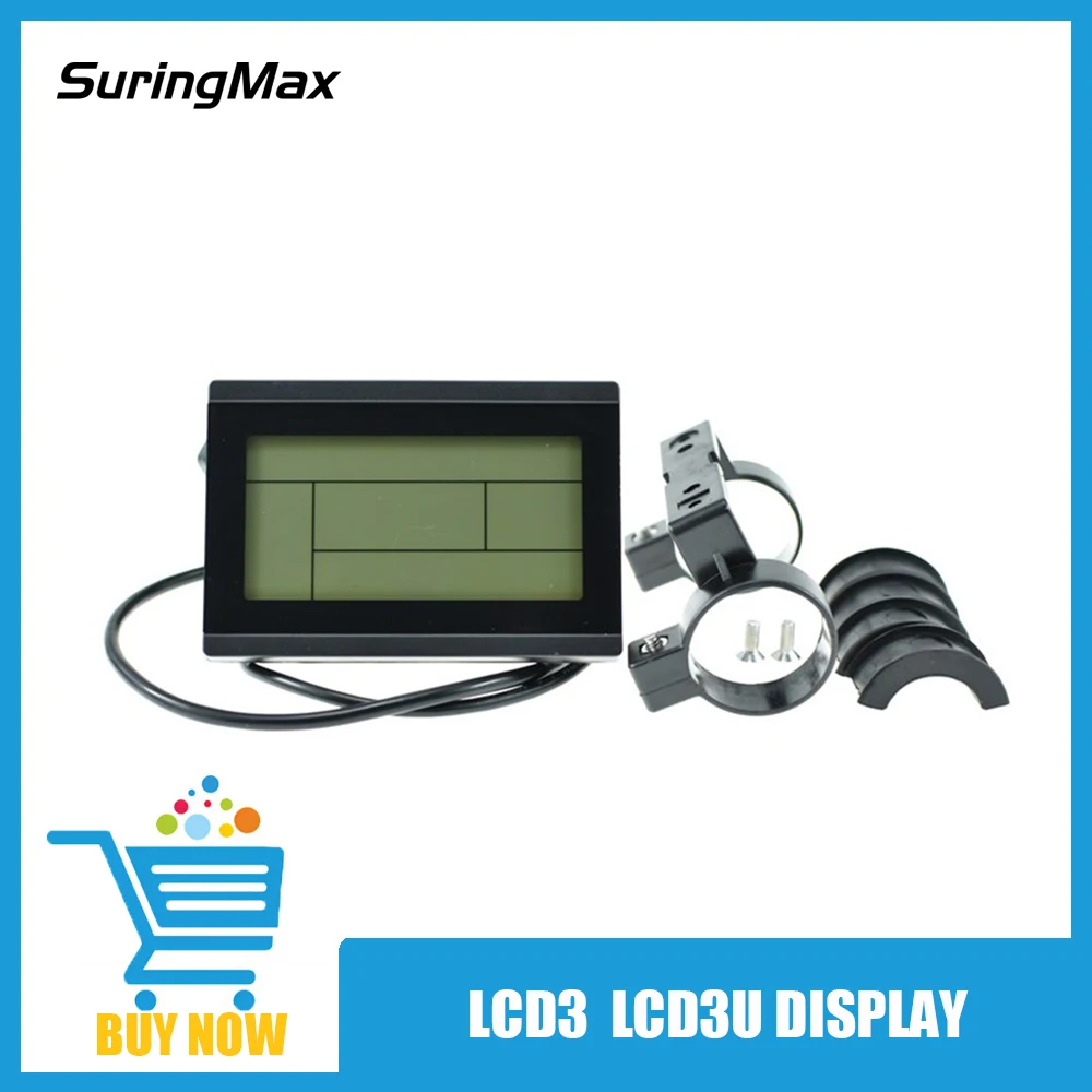 Комплект для электровелосипеда KT LCD3 LCD3U дисплей Kunteng 24 В 36 48 5 контактов