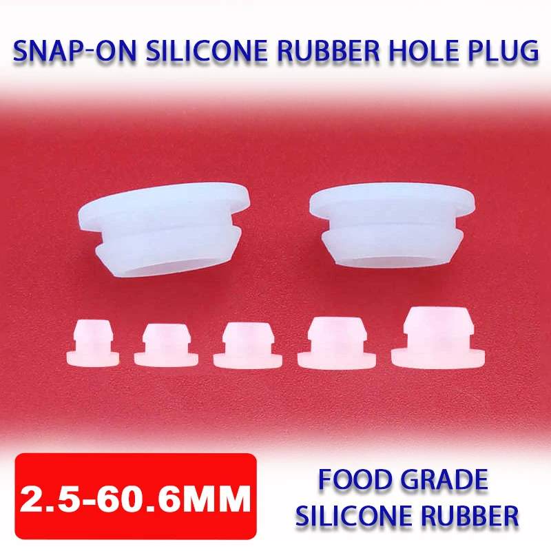 

Прозрачные силиконовые заглушки 2,5-60,6 мм