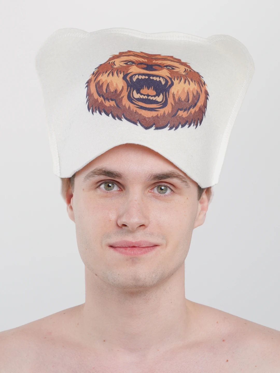 Шапка медведь