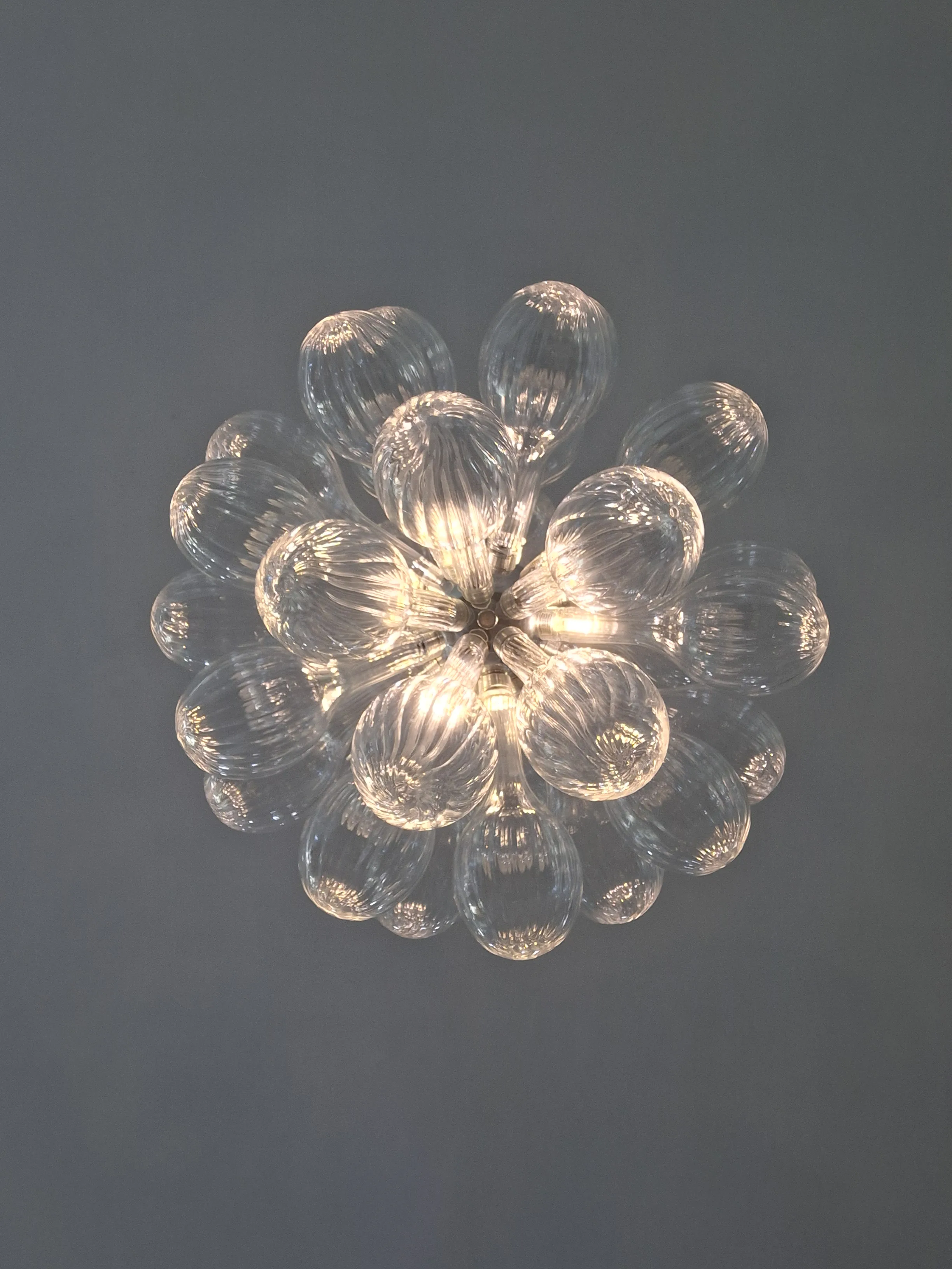 Люстра LONGREE из одуванчика длиной 50 см потолочные светильники прозрачного дутого