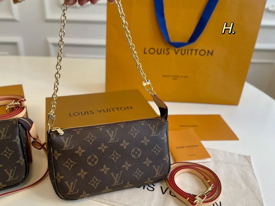 LV Louis Vuitton (Луи Виттон) Женская Модная КлассичесКая Сумка Через Плечо