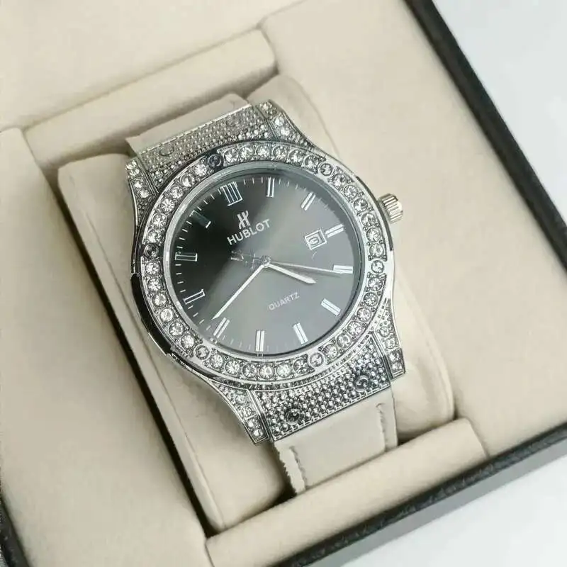 точная копия 1:1 Модные Деловые Hublot Style 2024 Осень Зима Новые Роскошные Кварцевые