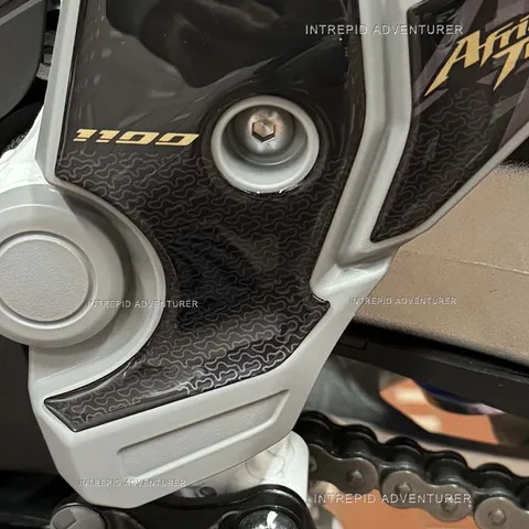 Аксессуары для мотоциклов Africa Twin 1100, 3D резиновая наклейка, защита порога двери для Honda Africa Twin 1100 Adventure 2024