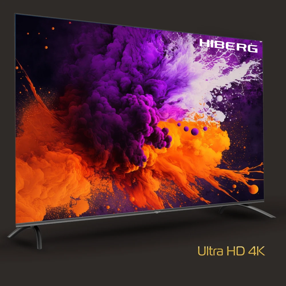 Телевизор HIBERG QLED 65Y, диагональ 65 дюймов, Ultra HD 4K, HDR, Smart ...