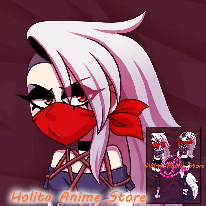 

Dakimakura Anime Bondage Loona Double sided Print Life-size Body Pillow Cover