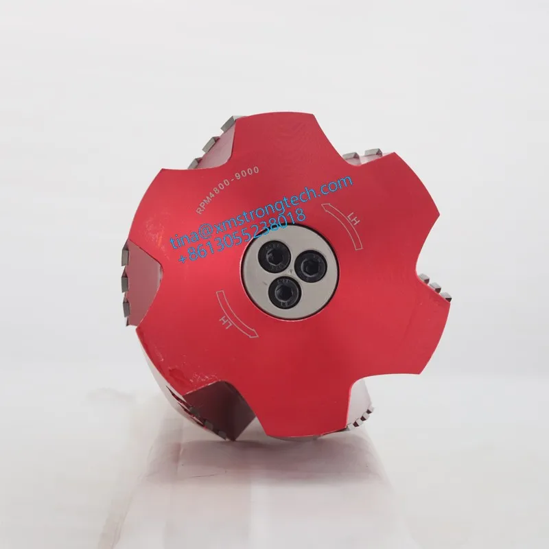 LIVTER 140x30x90 Спиральная режущая головка из алюминиевого материала с патроном для