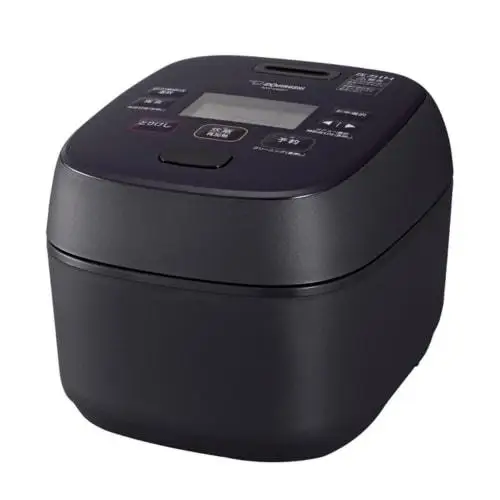 Рисоварка Zojirushi высокого давления IH Рисоварка малой емкости Компактная на 4 чашки черного цвета NW-MB07-BZ