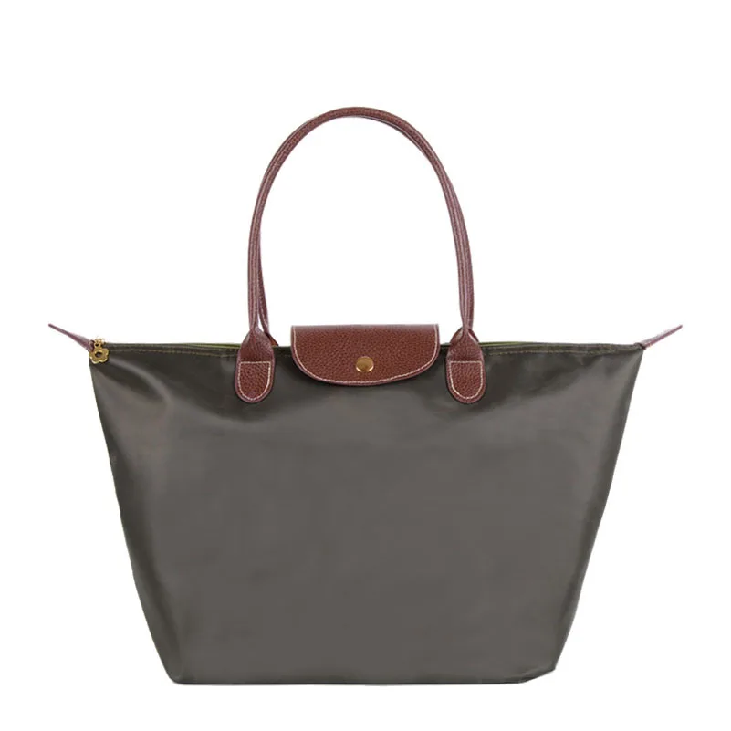 

Водонепроницаемая нейлоновая Женская сумочка, вместительный тоут на плечо, сумка для покупок, подарок для мам, Yhji4