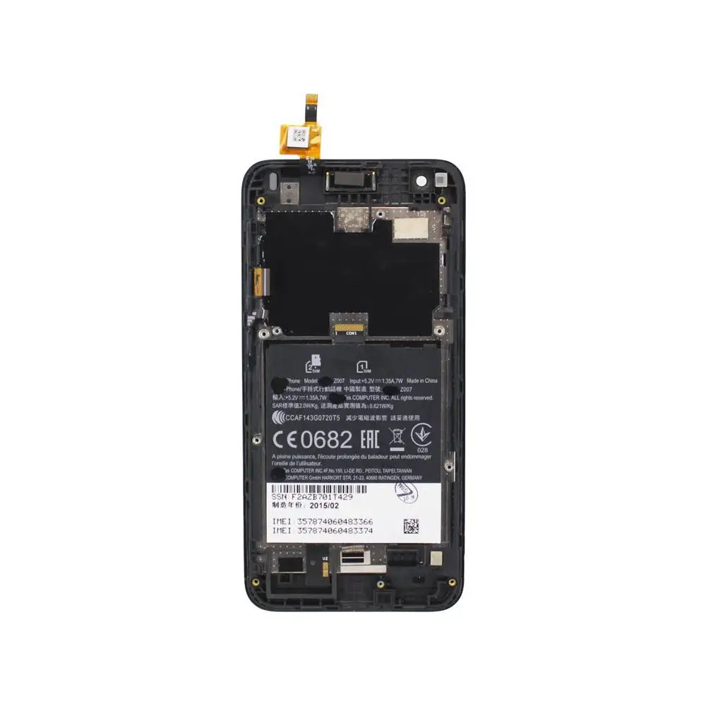 ЖК-Дисплей для Asus ZenFone C ZC451CG модуль в сборе с тачскрином черный сенсорным экраном