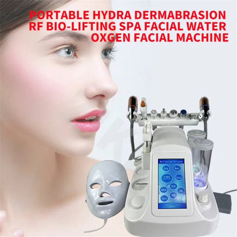 

12 in 1 Hydra Dermabrasion Facial Peel Machine Skin Rejuvenation Microdermabrasion Machine