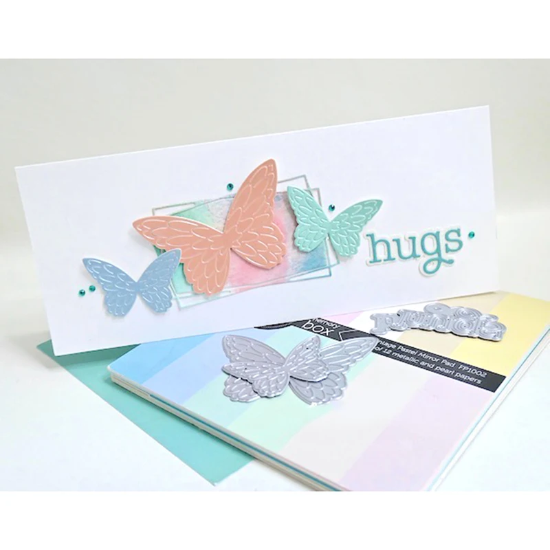 AliliArts 2022 металлические штампы для резки бабочки сделай сам скрапбукинг