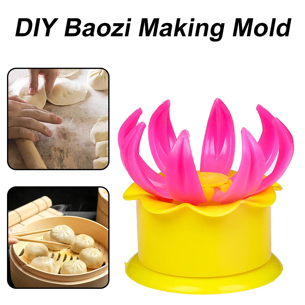 

DIY Steam Stuffed Bun Maker Pastry Pie Dumpling Mold Chinese Baozi Making Mould Kitchen Baking and Pastry Tool Bakeware