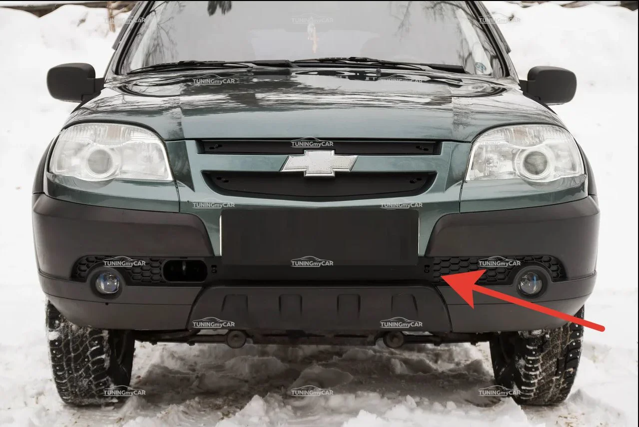 Зимняя заглушка решетки переднего бампера Chevrolet Niva Bertone 2009-2020 Нива  Шевроле Бертоне Стайлинг Тюнинг АБС  AliExpress