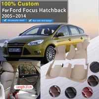 car trunk floor mat for ford focus hatchback c307 20052014 anti dirt cargo mat car floor mat dedicated interior car accessories