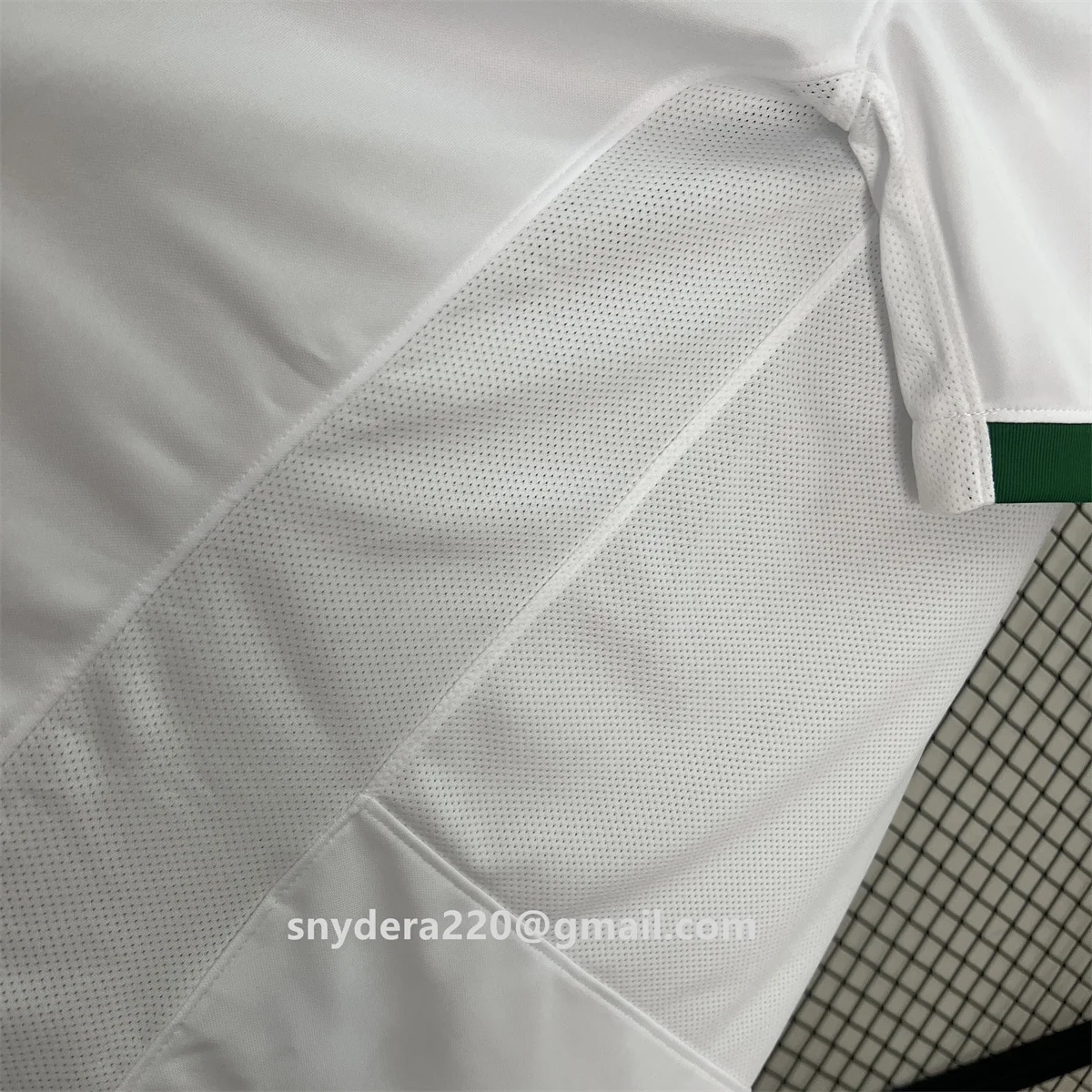 2024/25 Мужская белая быстросохнущая одежда Lisbon Away тренировочная футбольная