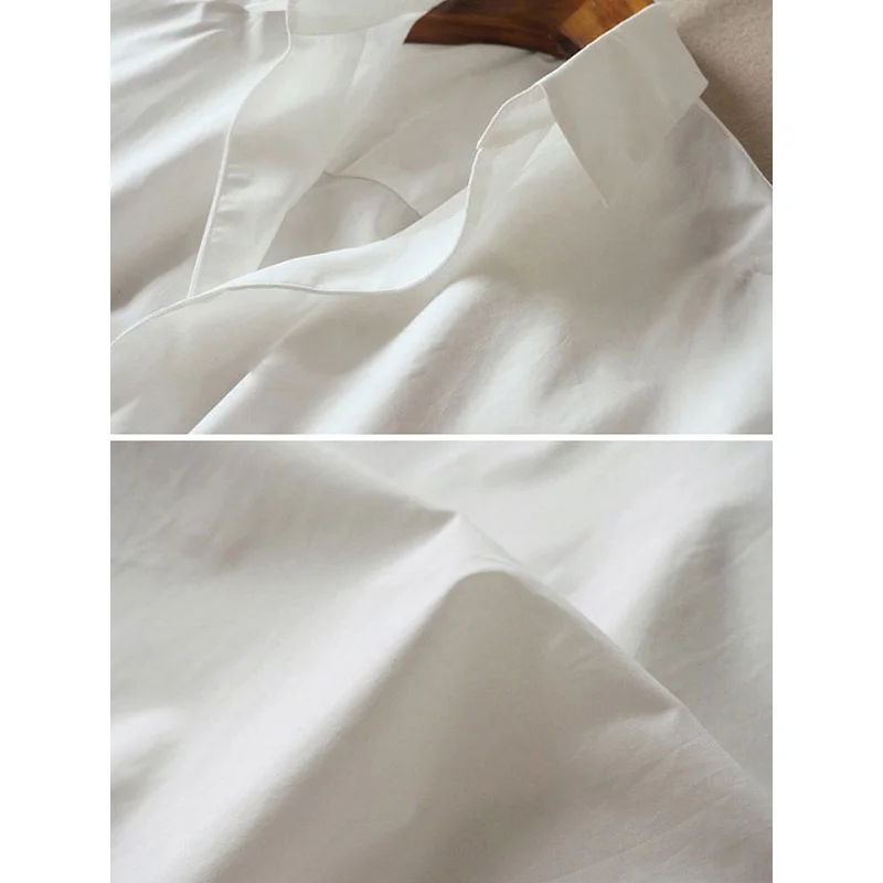 Женская блузка с рукавами летучая мышь и воротником лацканами