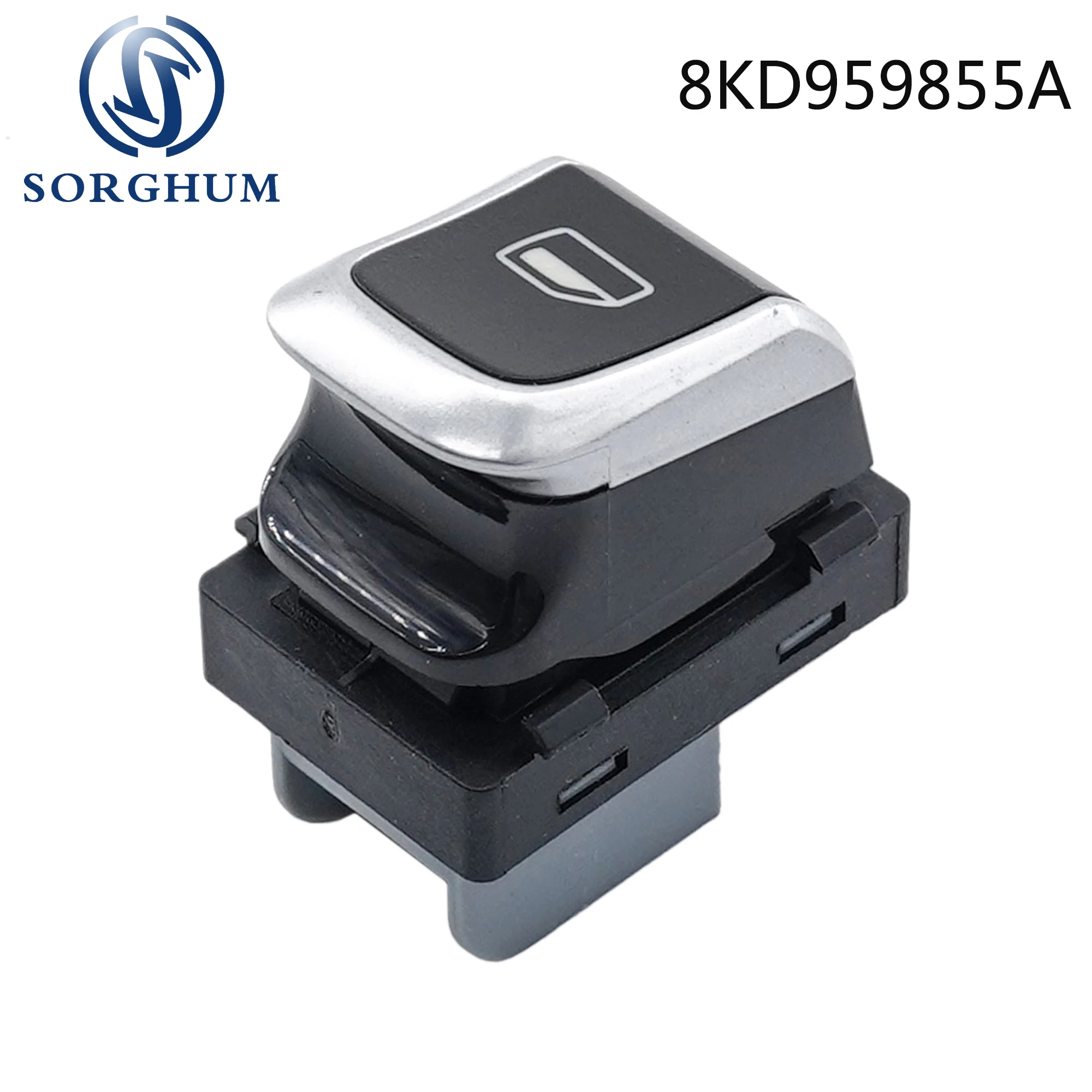 

Sorghum For AUDI A4 S4 Q5 B8 Allroad Chrome Car Master Window Power Control Switch Button 8KD959855A 8KD959855 8KD 959 855