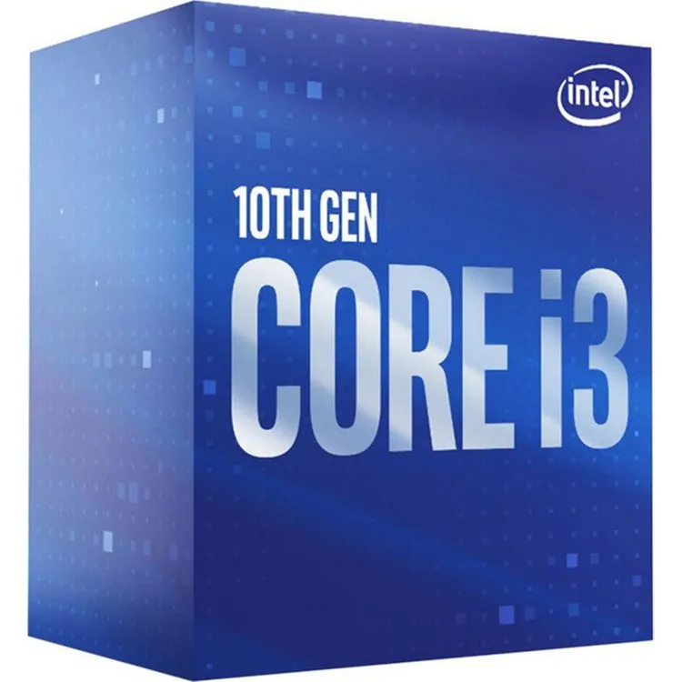 Intel Core i3-10100 3,6 ГГц 4 ядра 6 Мб Кэш LGA1200 сокет UHD 630 Графический 14-нм процессор