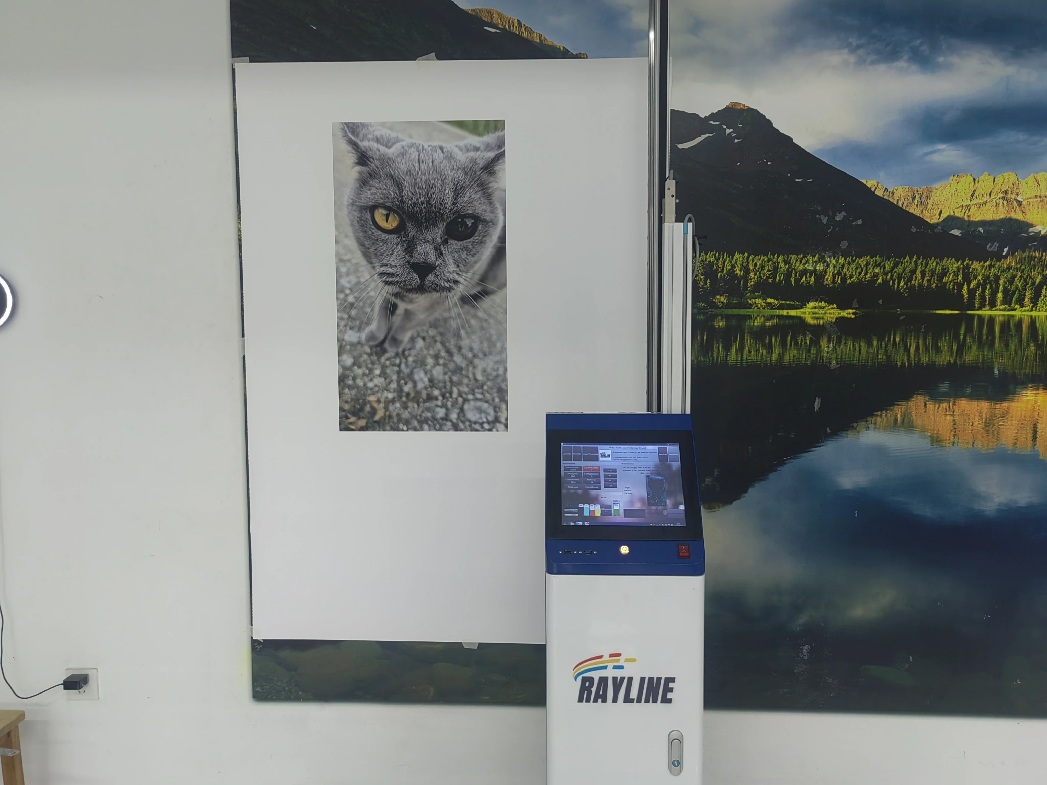 Высококачественный настенный принтер с искусственным интеллектом и