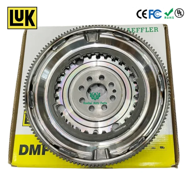 Новый маховик сцепления LUK 0AM DQ200 DMF DSG 8 отверстий для VOLKSWAGEN PASSAT B7 Audi Skoda 1.8 415079310