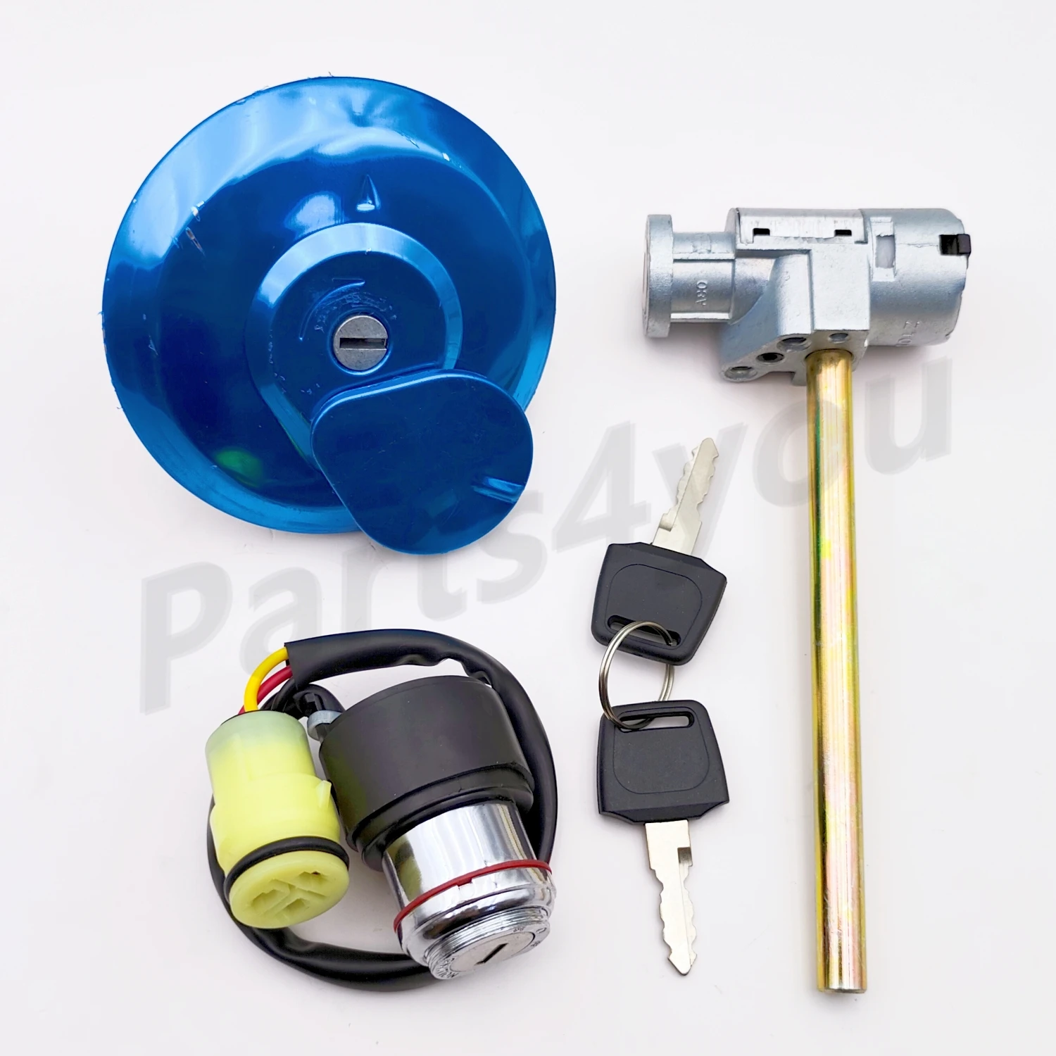 

Комплект замков зажигания на руль для Stels 500 Kazuma/GT Jaguar 500 ATV C500-3706000 LU018213 LN001599 C500B-3706700