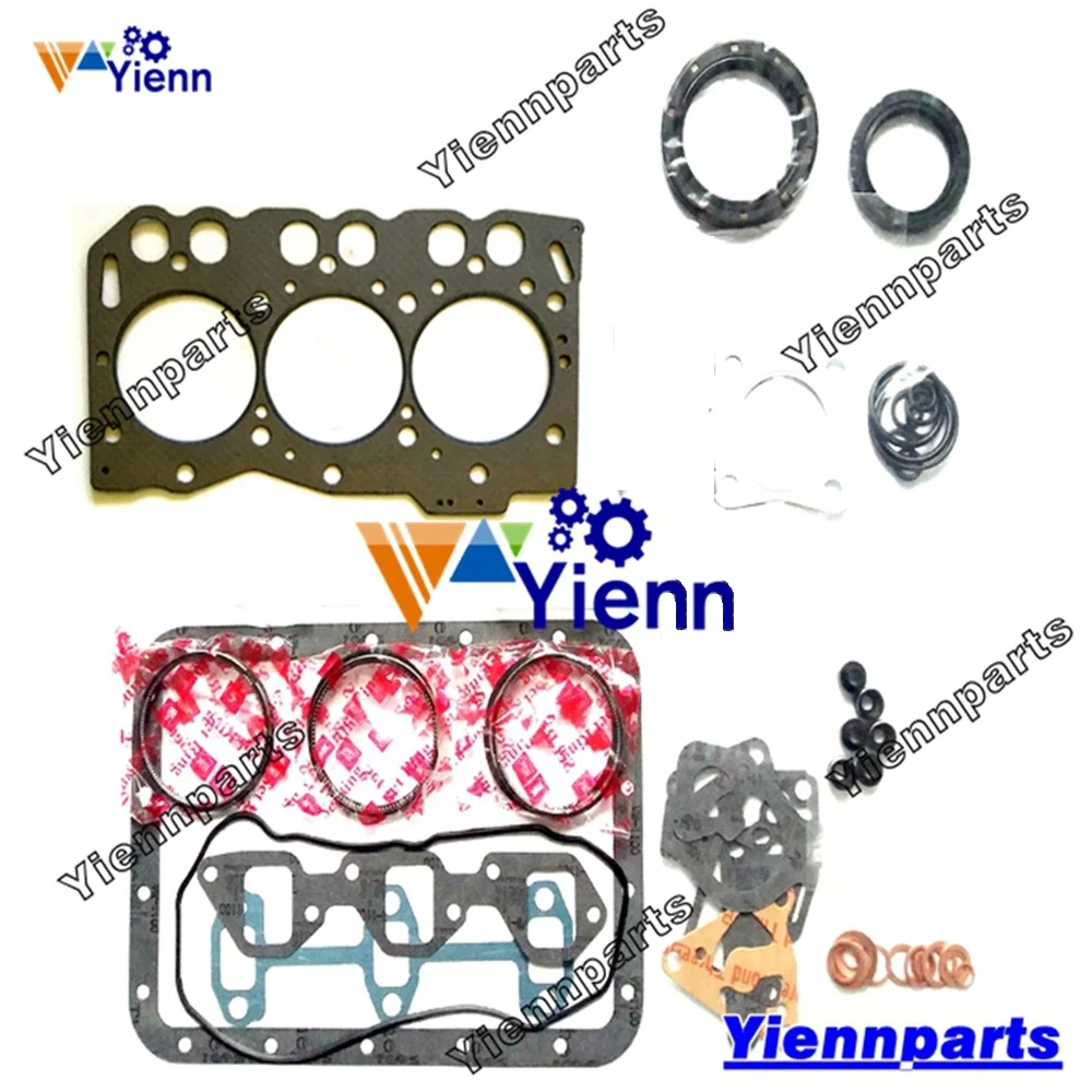 

3D66-1 3D66-1KB полный комплект прокладок с поршневым кольцом для погрузчика Komatsu