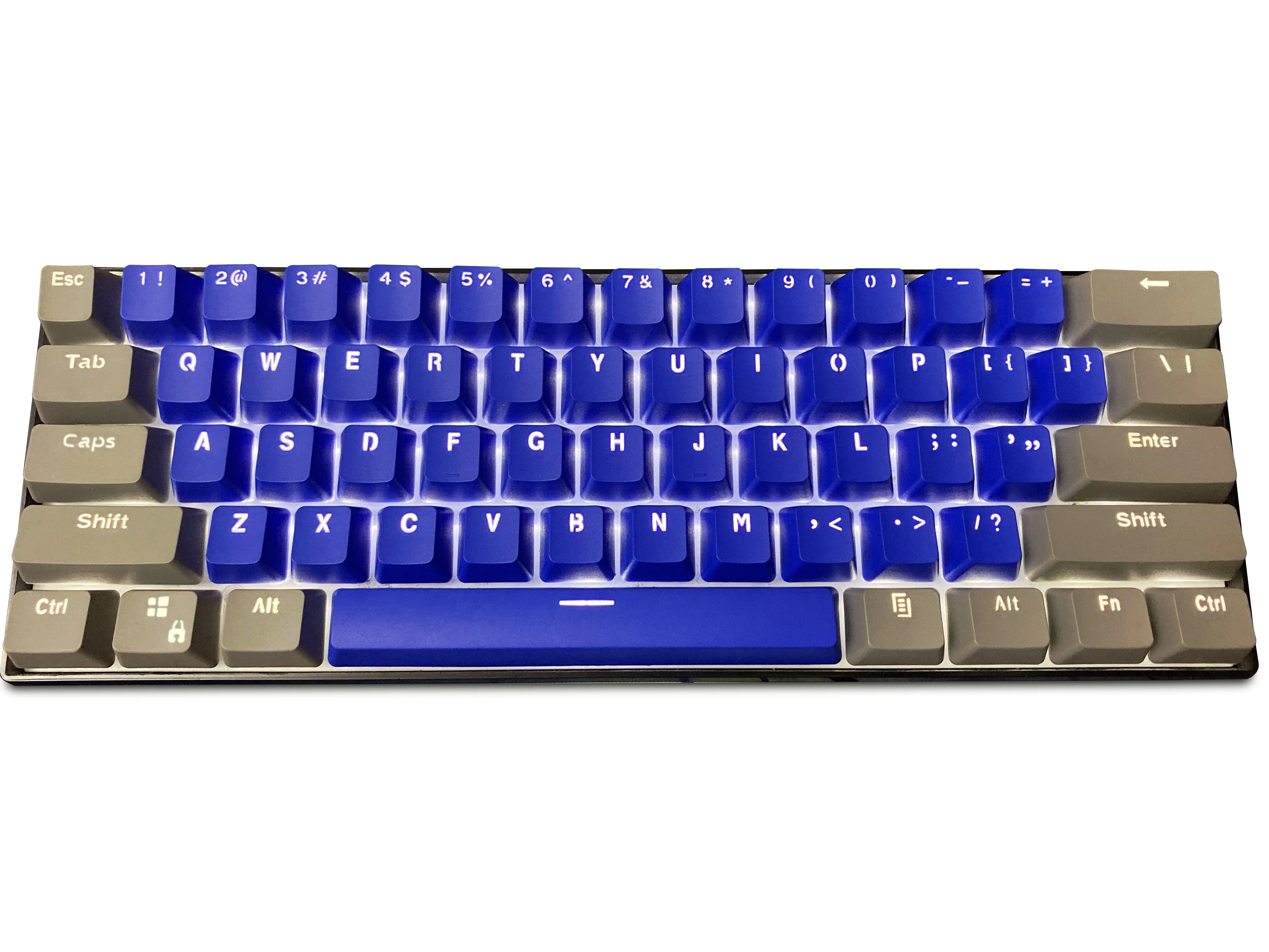 

RK 61 Keycaps PBT Material OEM Highly Keycaps, Backlit Two-Color Mechanical Keyboard Keycaps (Keycaps Only Sold)
