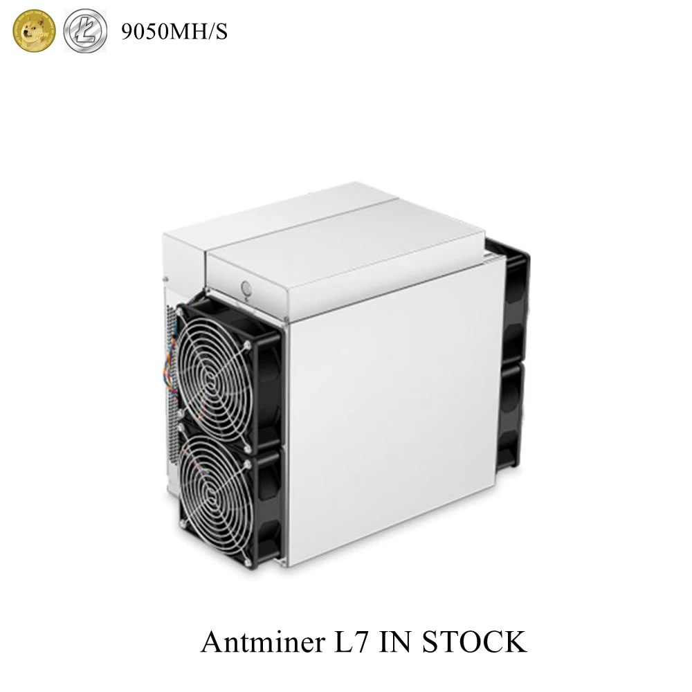 

L7 Litecoin Dogecoin Master Miner Antminer 8500 MHS 3425W With Power Supply Bitmain