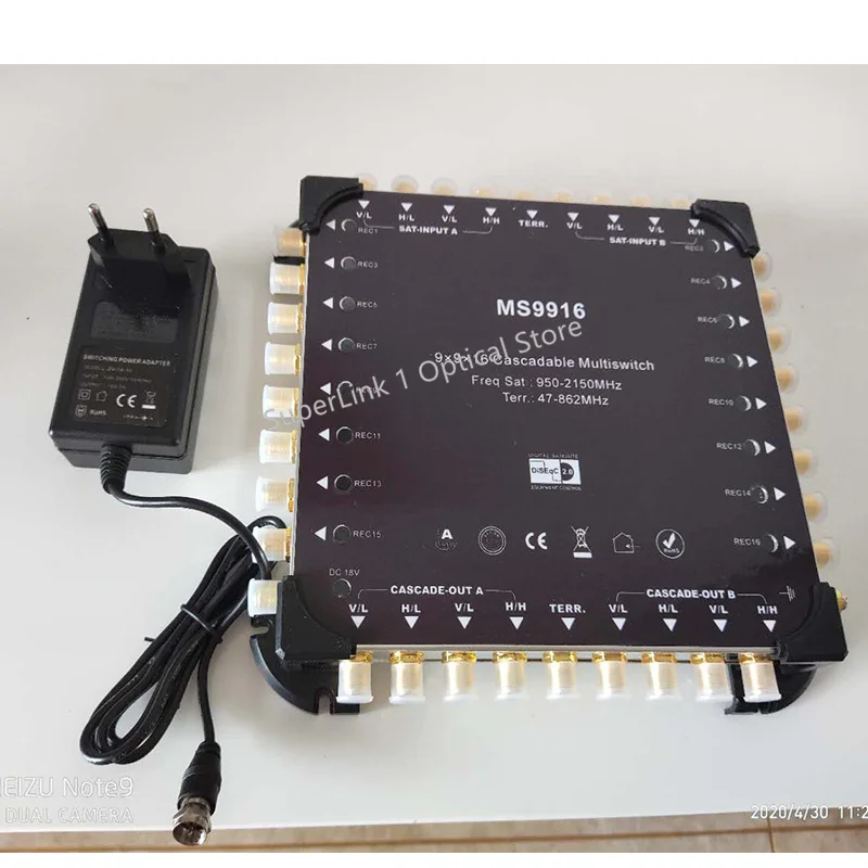 

SATELLITE MULTISWITCHES 9-in 16-out cascade switch, satellite multi-way switch