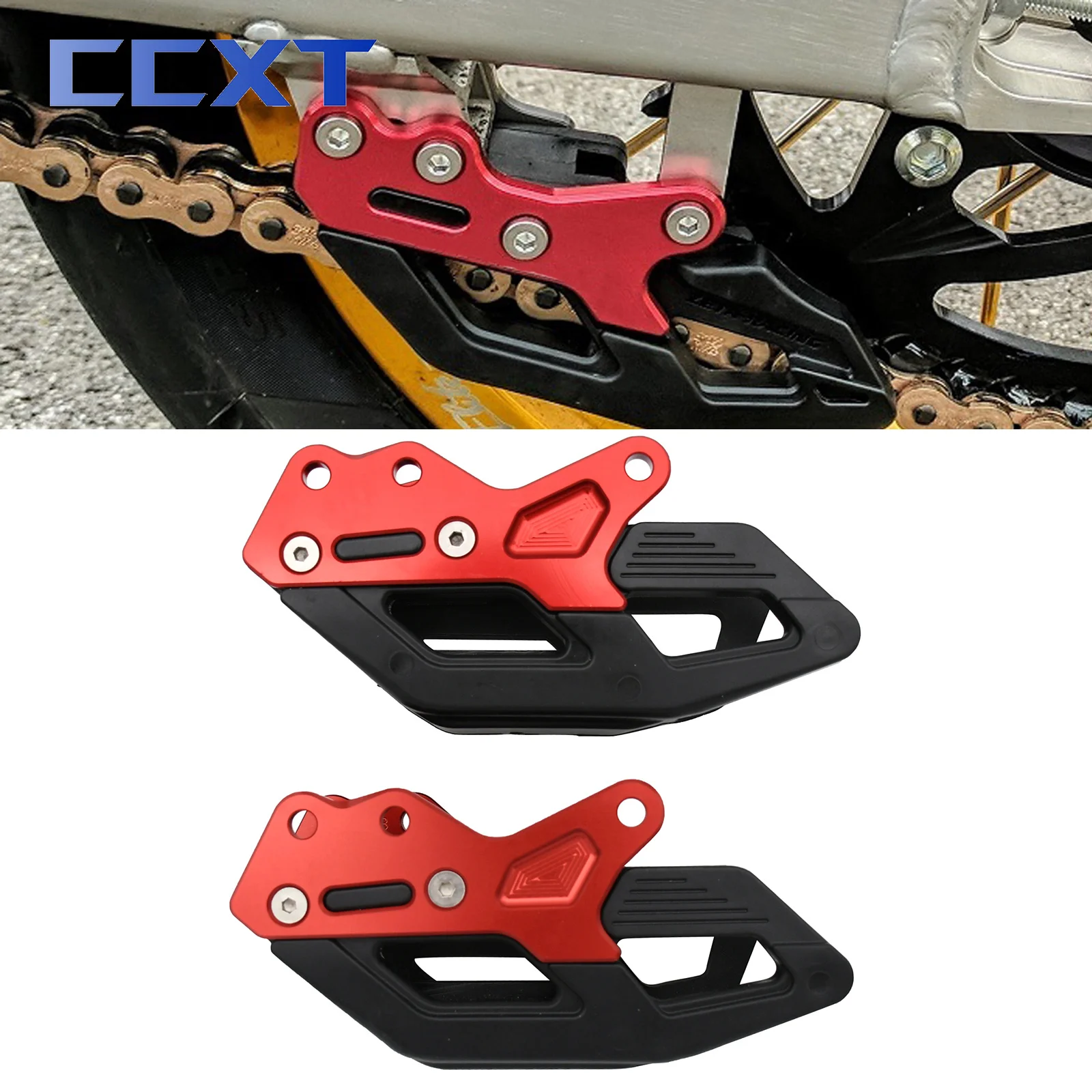 

Задняя направляющая цепи мотоцикла для Honda CRF250R CRF450R 2005-2019 CRF250RX 2019 CRF450RX 2017-2019 CRF250X 2005-2017 CRF450X