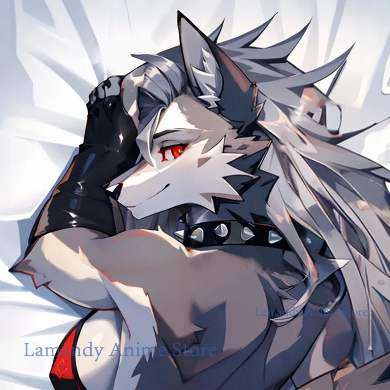 Двухсторонняя наволочка Dakimakura loona boss с пушистым рисунком из аниме для тела в