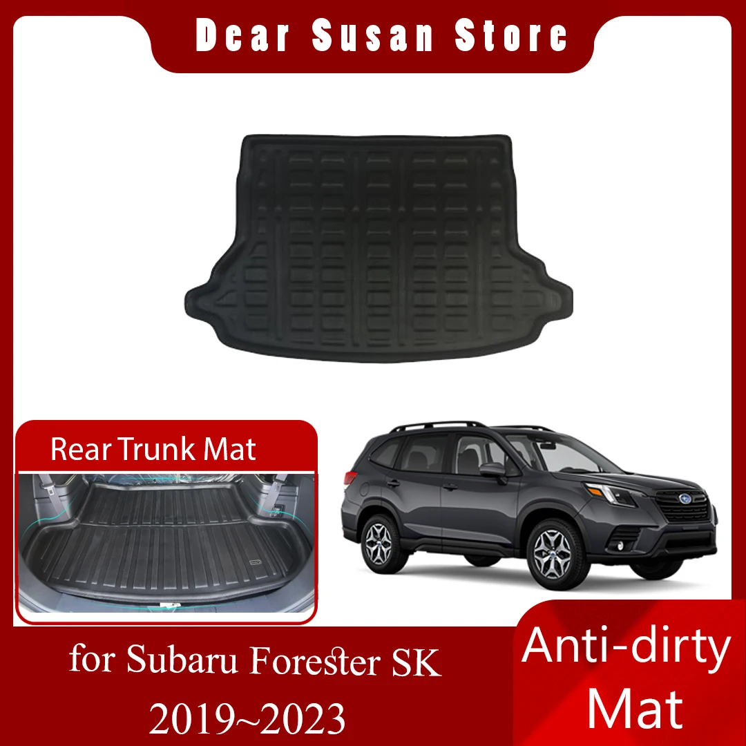 

Car Rear Trunk Mat for Subaru Forester SK 2019~2023 2022 Foot Panel Liner Luggage Tray Pad Boot Rug Carg Cover Custom Accessorie