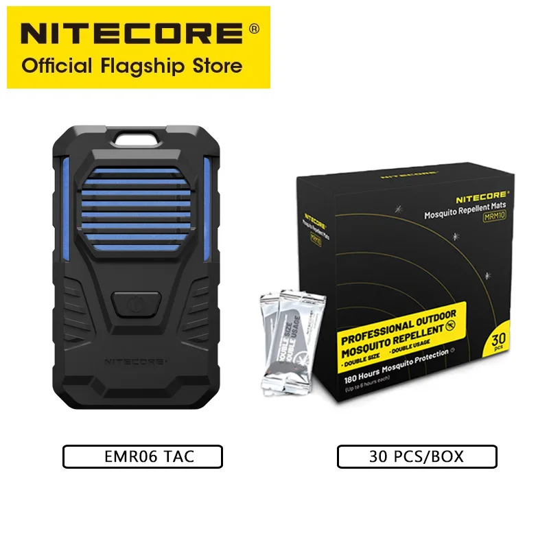 

NITECORE EMR06 TAC портативный отпугиватель комаров