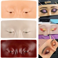 5d eyebrow tattoo practice skin eye makeup training skin silicone practice pad for makeup beauty academy lash extension supplies