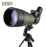 gosky 20 60x80 powerful spotting scopes high definition monoculars waterproof spotter scope for bird watching wildlife scenery