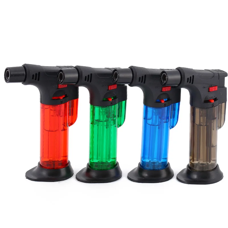 

2022 New Personality Creative Windproof Direct Gas Lighter Kitchen Barbecue Lighter Cigar Lighter Gadget Men's Gift