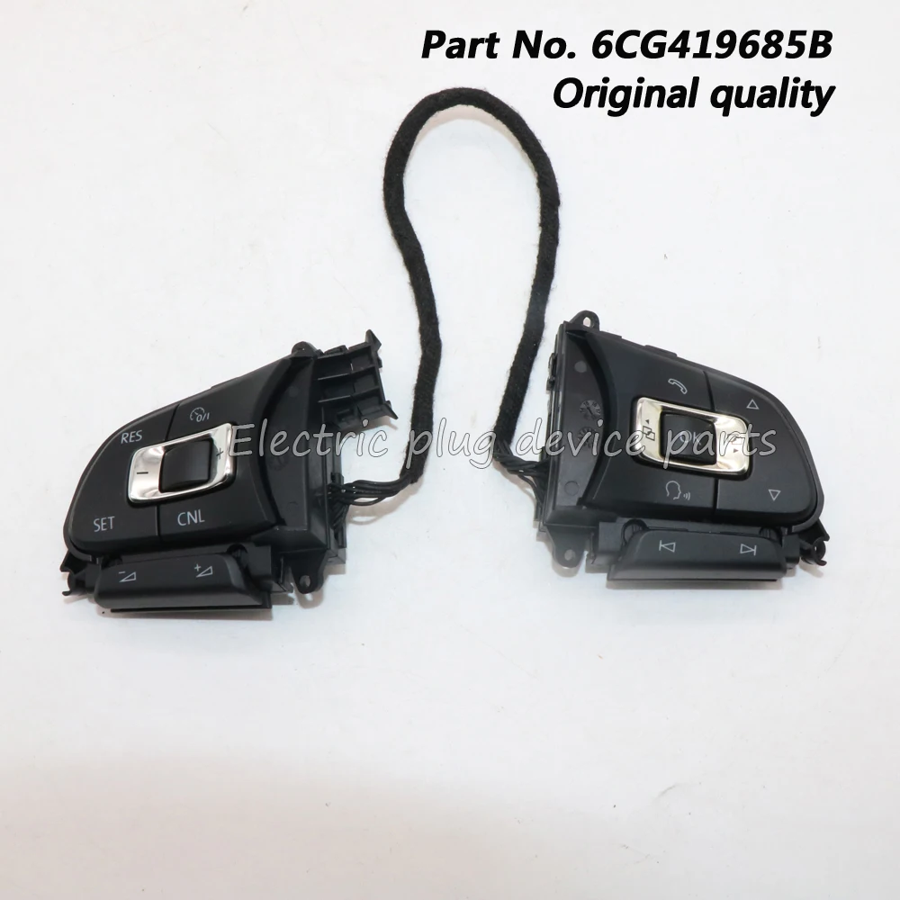 

OEM 5TD959442 6CG419685B рулевое колесо многофункциональный кнопочный переключатель для VW Golf Jetta Passat