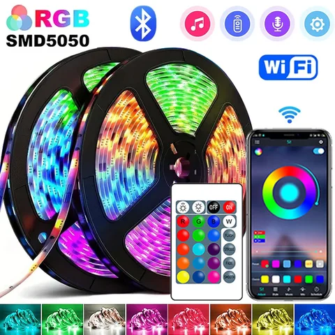 RGB светодиодная лента GBKOF 5050 1-15 метров