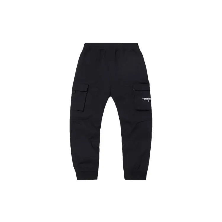 Повседневные рабочие брюки с манжетами Li Ning Anti-Five Series Мужские Стандарт-черный