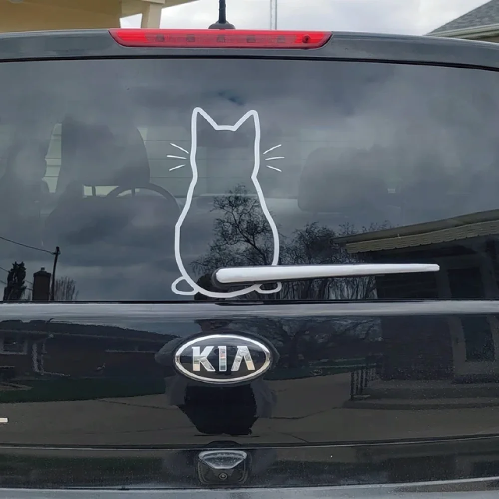 After The File Glass Sticker Die Cutting Vinyl Decal
