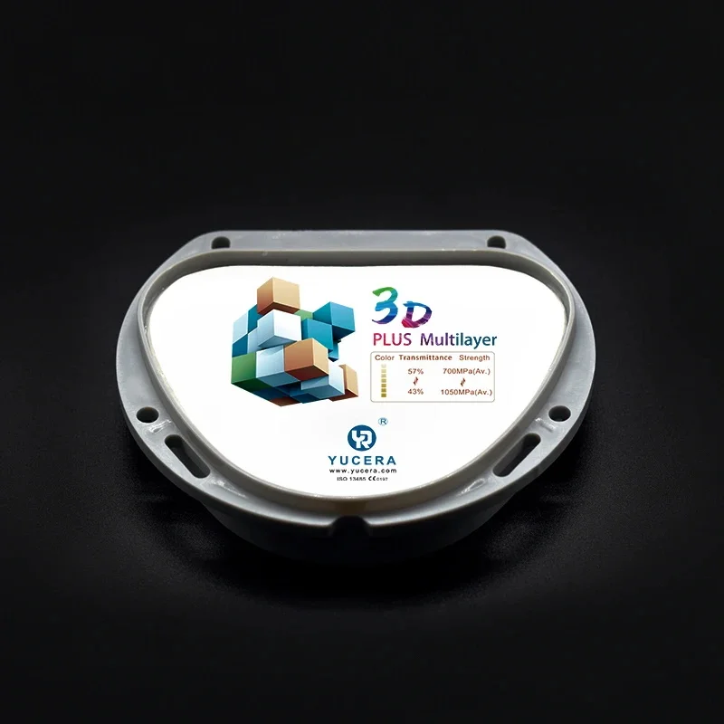 

Cad Cam Dental высокое качество Yucera 3d многослойный блок циркония Amann Girrbach