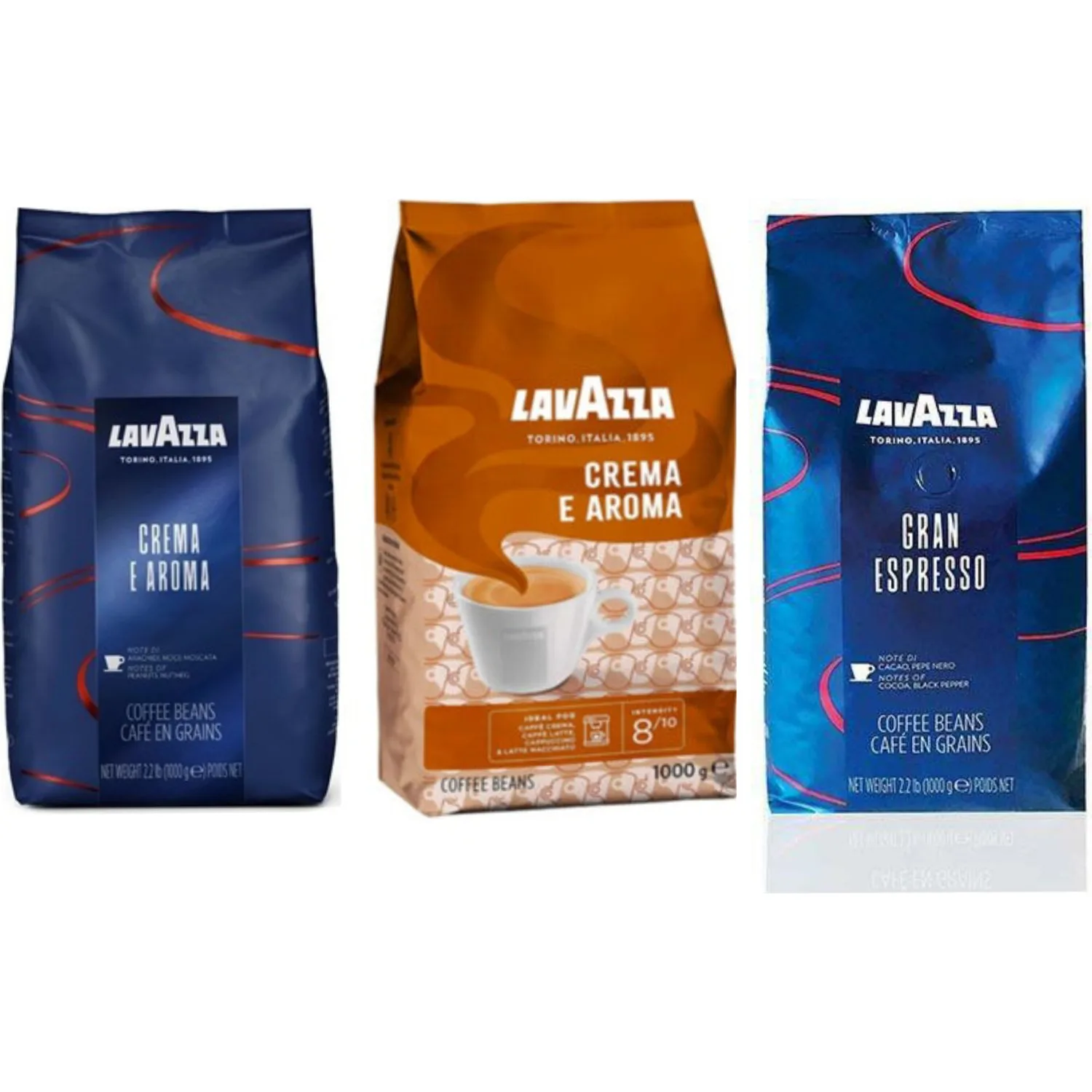 Lavazza Набор из 3 чашек кофе в