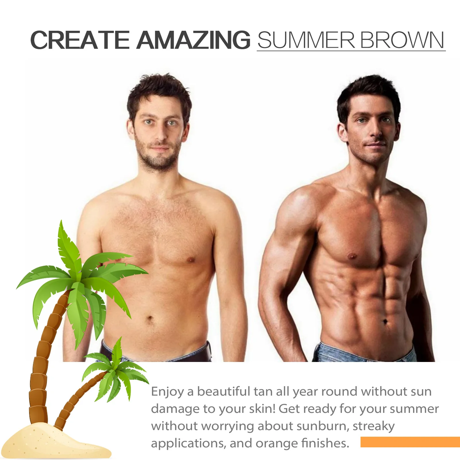 Летний гель для самозагара гель-Акселератор тела бронзовый солярий Подсолнухи