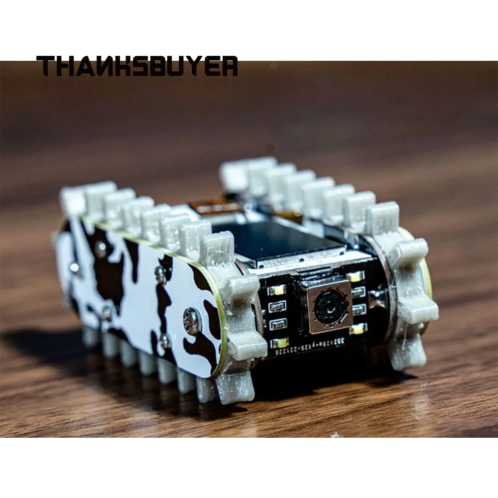 Мини-робот-танк с камерой ESP32-S3