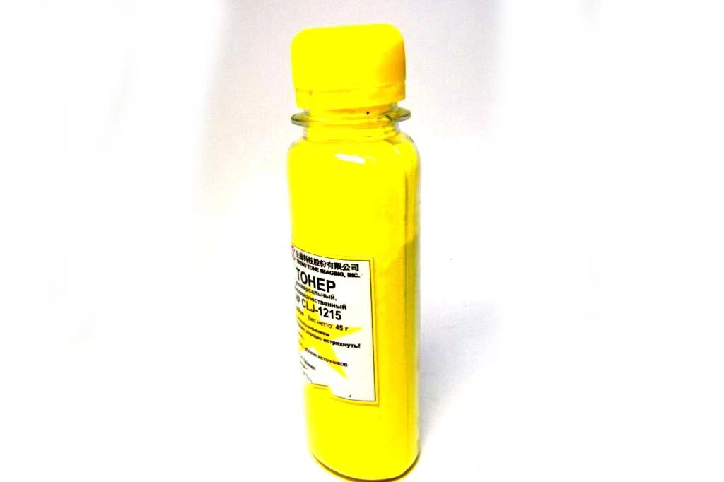 Тонер цветной для HP Color LJ-1215 45гр. Yellow |