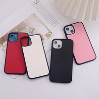 classical simple solid color luxury leather phone cover for iphone 11 12 13 mini pro max x xr xs 7 8 plus shockproof phone cover