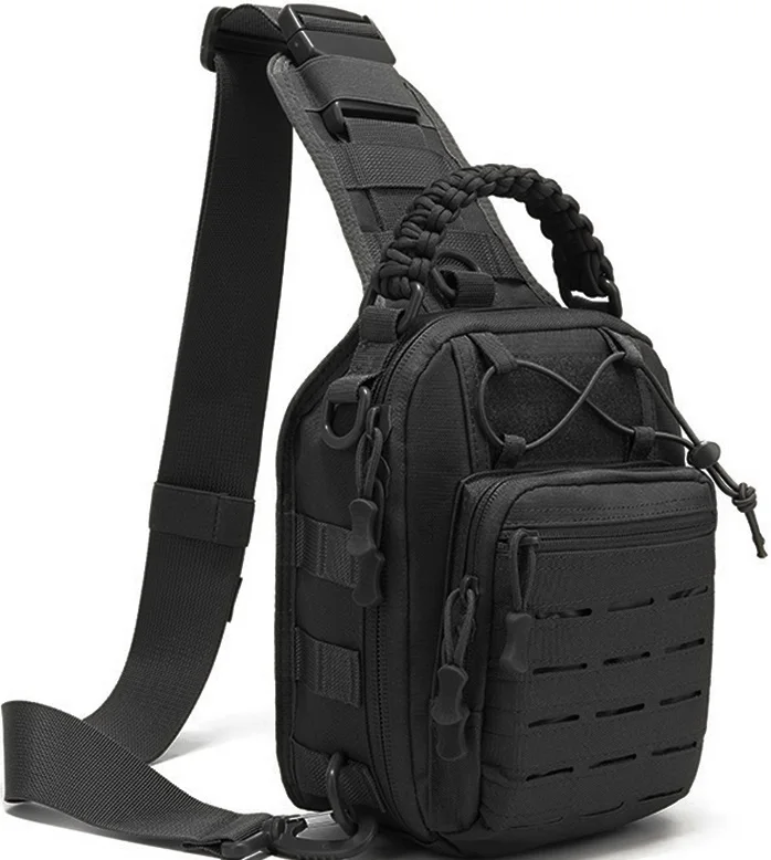 Pюкзак тактический однолямочный Skully Tactic RWZS889 black |