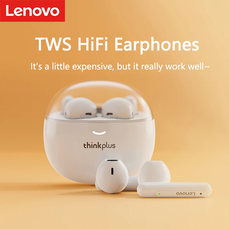 

Original Lenovo LP1 Pro TWS Earphones Wireless Bluetooth 5.1 Sport Noise Reduction Headphones Touch Control 250mAH New Earbuds