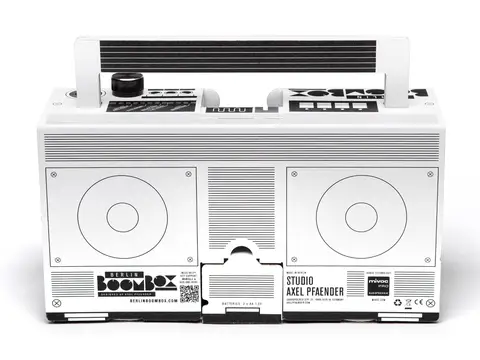 BERLIN BOOMBOX Монохромный Тип сборки Бумбокс Тип динамик Белый BOOMBOX-WH